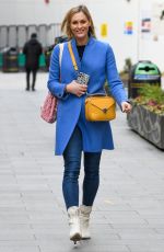 JENNI FALCONER Leaves Smooth FM in London 02/04/2021