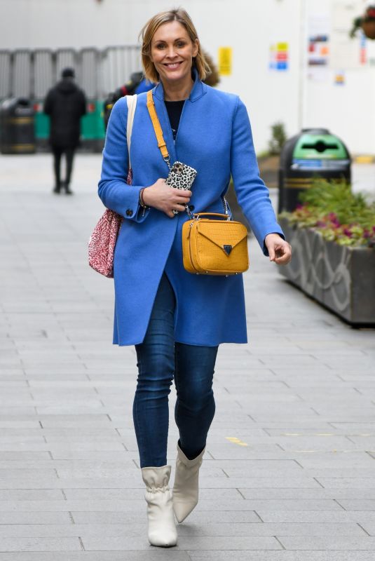 JENNI FALCONER Leaves Smooth FM in London 02/04/2021