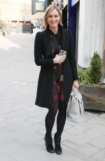 JENNI FALCONER Leaves Smooth Radio on Her Birthday in London 02/12/2021