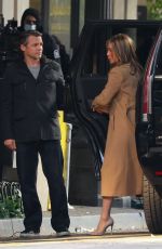 JENNIFER ANISTON Arrives at The Morning Show in Los Angeles 02/09/2021