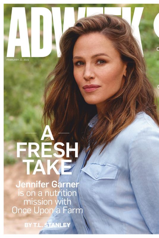 JENNIFER GARNER in Adweek Magazine, February 2021