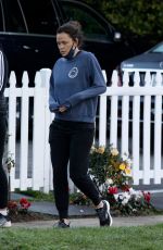 JENNIFER GARNER Out for Morning Walk in Brentwood 02/06/2021