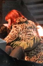 JENNIFER LAWRENCE and Timothee Chalamet on the Set of Don
