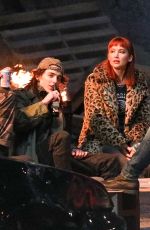JENNIFER LAWRENCE and Timothee Chalamet on the Set of Don