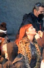 JENNIFER LAWRENCE on the Set of Don