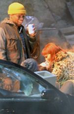 JENNIFER LAWRENCE on the Set of Don