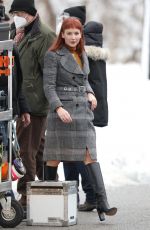 JENNIFER LAWRENCE on the Set of Don