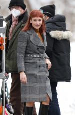 JENNIFER LAWRENCE on the Set of Don
