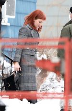 JENNIFER LAWRENCE on the Set of Don