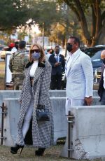 JENNIFER LOPEZ and Alex Rodriguez Arrives at Super Bowl LV in Tampa 02/07/2021
