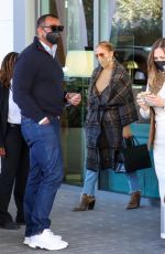 JENNIFER LOPEZ and Alex Rodriguez Out for Lunch in Coral Gables 02/03/2021