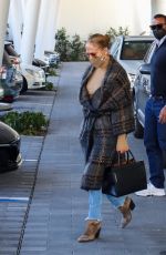 JENNIFER LOPEZ and Alex Rodriguez Out for Lunch in Coral Gables 02/03/2021