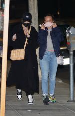 JENNIFER MEYER and MAEVE REILLY at Matsuhisa in Beverly Hills 02/23/2021