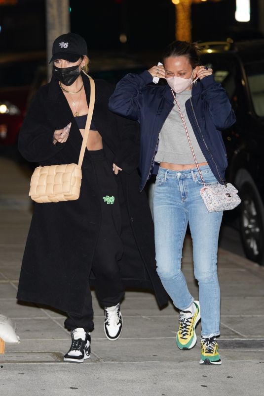 JENNIFER MEYER and MAEVE REILLY at Matsuhisa in Beverly Hills 02/23/2021