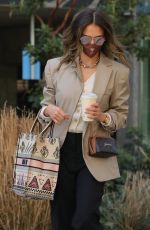 JESSICA ALBA Arrives at Her Office in Los Angeles 02/25/2021