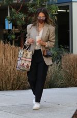 JESSICA ALBA Arrives at Her Office in Los Angeles 02/25/2021