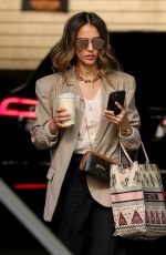 JESSICA ALBA Arrives at Her Office in Los Angeles 02/25/2021