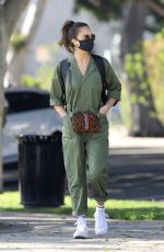 JESSICA ALBA Out and About in Beverly Hills 02/07/2021