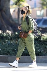 JESSICA ALBA Out and About in Beverly Hills 02/07/2021