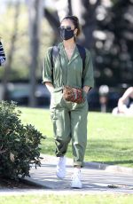 JESSICA ALBA Out and About in Beverly Hills 02/07/2021