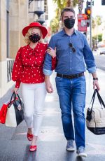 JESSICA KIPER Out and About in Los Angeles 02/13/2021