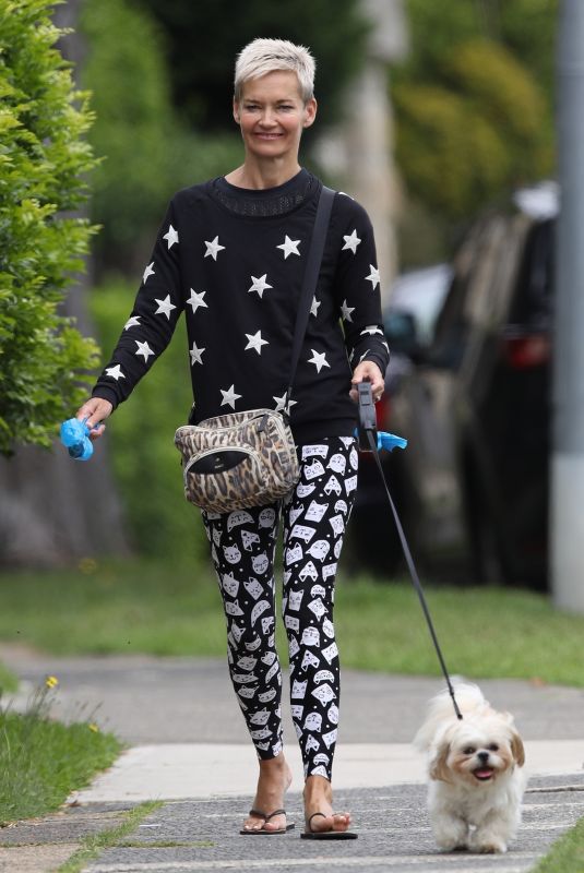 JESSICA ROWE Out with her Der in Sydney 02/09/2021