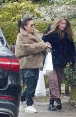 JESSIE WALLACE Out and About in London 02/16/2021