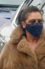 JESSIE WALLACE Out and About in London 02/16/2021