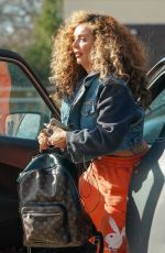 JESY NELSON Arrives at a Studio in London 02/27/2021