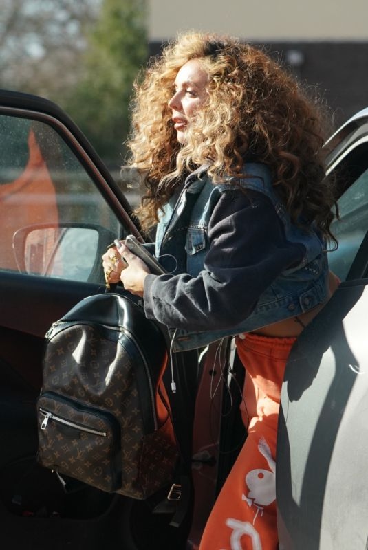 JESY NELSON Arrives at a Studio in London 02/27/2021