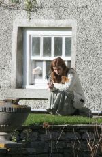 JOANNA GARCIA SWISHER on teh Set of As Luck Would Have It in Dublin 02/15/2021