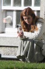 JOANNA GARCIA SWISHER on teh Set of As Luck Would Have It in Dublin 02/15/2021