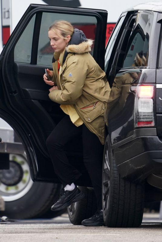 JODIE COMER Out for Lunch in Livrerpool 02/07/2021