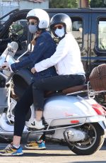 JODIE FOSTER Out for Lunch in West Hollywood 02/19/2021