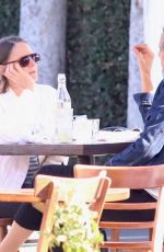 JODIE FOSTER Out for Lunch in West Hollywood 02/19/2021