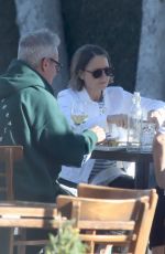 JODIE FOSTER Out for Lunch in West Hollywood 02/19/2021