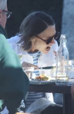 JODIE FOSTER Out for Lunch in West Hollywood 02/19/2021