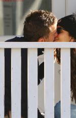 JORDANA BREWSTER and Mason Morfit at Caffe Luxxe in Brentwood 02/25/2021