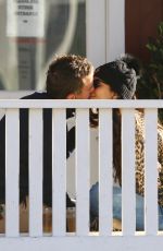 JORDANA BREWSTER and Mason Morfit at Caffe Luxxe in Brentwood 02/25/2021