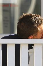 JORDANA BREWSTER and Mason Morfit at Caffe Luxxe in Brentwood 02/25/2021