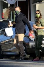 JORDANA BREWSTER and Mason Morfit Out in Brentwood 02/04/2021