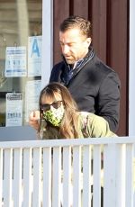 JORDANA BREWSTER and Mason Morfit Out in Brentwood 02/04/2021