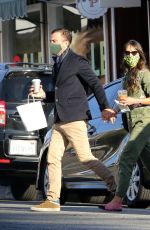 JORDANA BREWSTER and Mason Morfit Out in Brentwood 02/04/2021