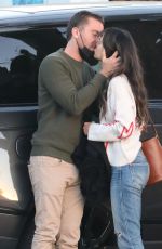 JORDANA BREWSTER and Mason Morfit Out Kissing in Malibu 02/25/2021