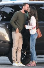 JORDANA BREWSTER and Mason Morfit Out Kissing in Malibu 02/25/2021