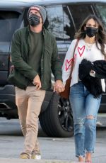 JORDANA BREWSTER and Mason Morfit Out Kissing in Malibu 02/25/2021