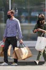 JORDANA BREWSTER and Mason Morfit Out Shopping in Beverly Hills 02/16/2021