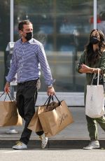 JORDANA BREWSTER and Mason Morfit Out Shopping in Beverly Hills 02/16/2021