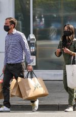 JORDANA BREWSTER and Mason Morfit Out Shopping in Beverly Hills 02/16/2021