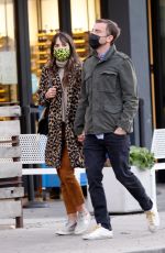 JORDANA BREWSTER and Mason Morfit Out Shopping in Venice Beach 02/02/2021